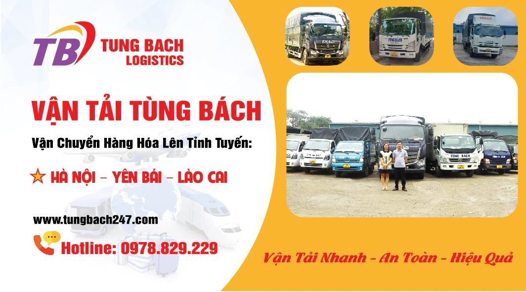 Chuyển hàng liên tỉnh Hà Nội - Yên Bái - Lào Cai