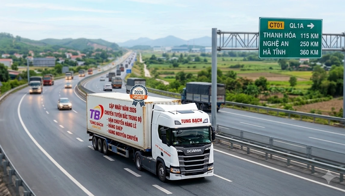 Vận tải hàng hóa giữa năm 2026